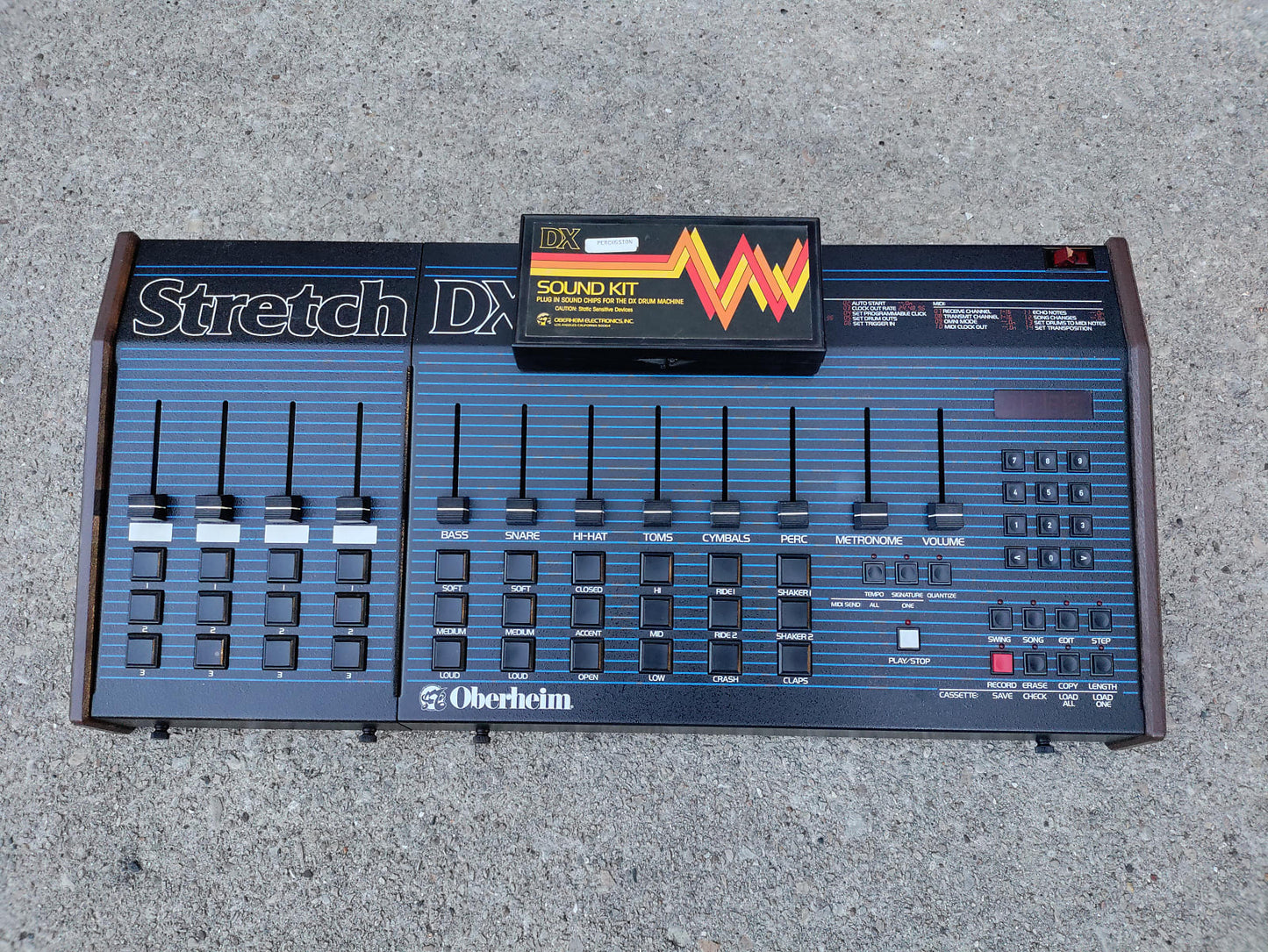 Oberheim Stretch DX Drum Machine